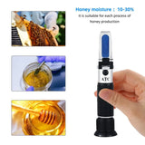 Honey Refractometer For Testing Moisture Content - Honey Moisture Refractometer 10 - 30% - Bayu Australia